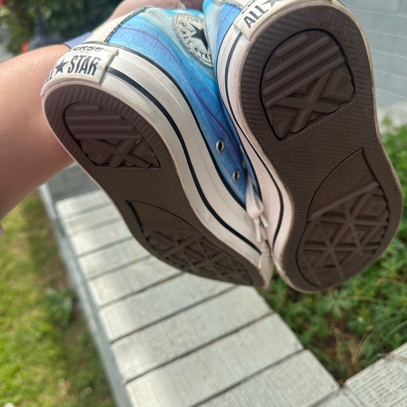 Converse Blue High-Top Sneakers - Picture 4 of 6